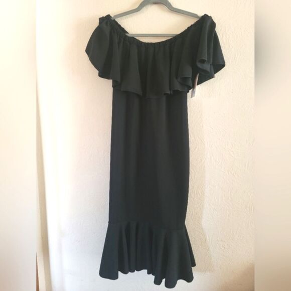 NWT - Lularoe Black Cici Dress in Size Small - Picture 6 of 8
